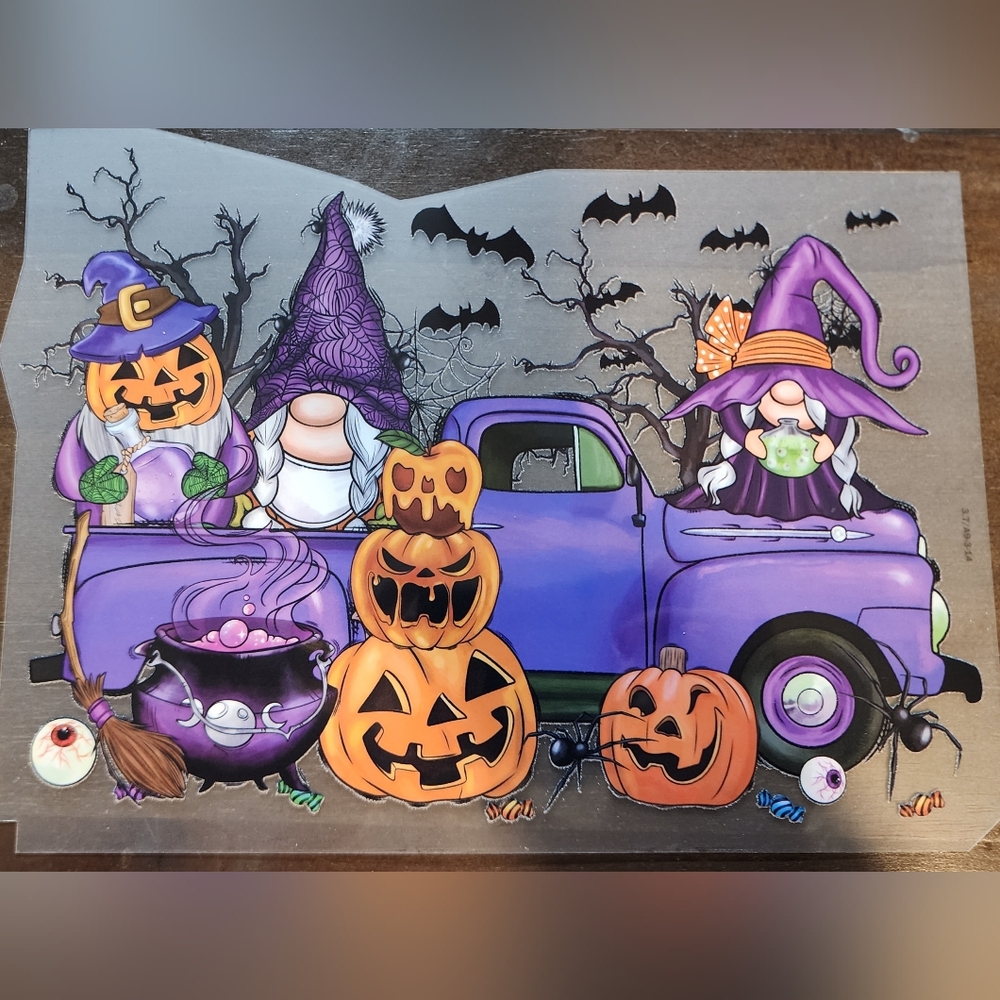Purple Witch Gnome Kids Costume